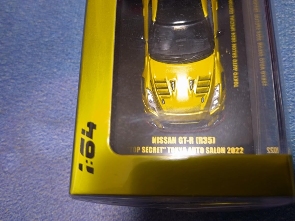Amazon.co.jp: Inno model 1/64 東京オートサロン 会場限定 R35 GTR 金