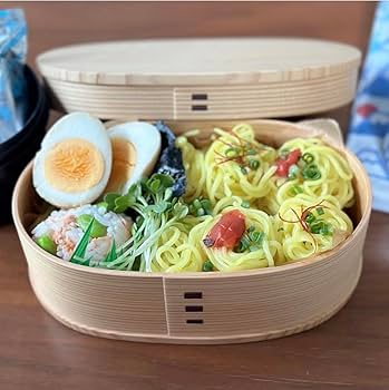 Amazon｜大館工芸社 小判弁当（中）2540 640ml 曲げわっぱ わっぱ 弁当