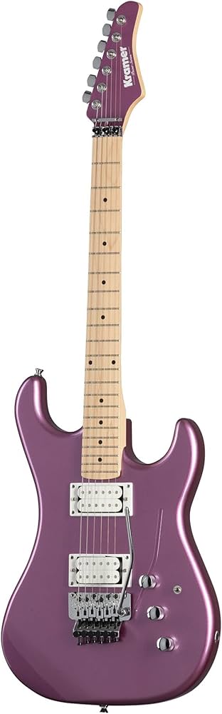 Amazon.com: Kramer Pacer Classic Floyd Rose, Purple Passion