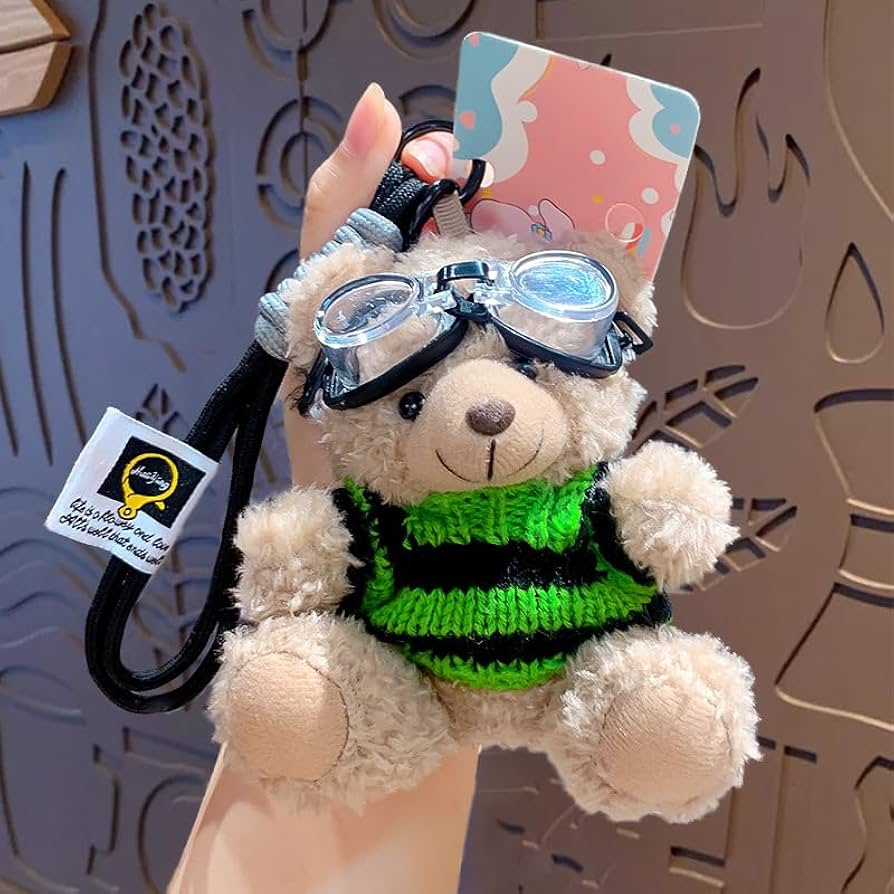 Amazon.co.jp: キャラクターぬいぐるみくまのキーホルダーリュック