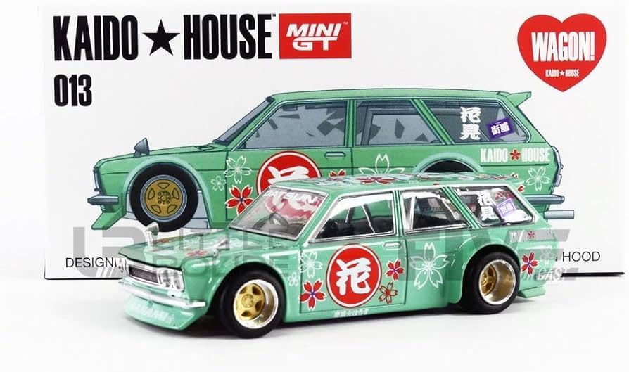 Amazon | トゥルースケール KAIDO HOUSE x ミニGT 1/64 ダットサン