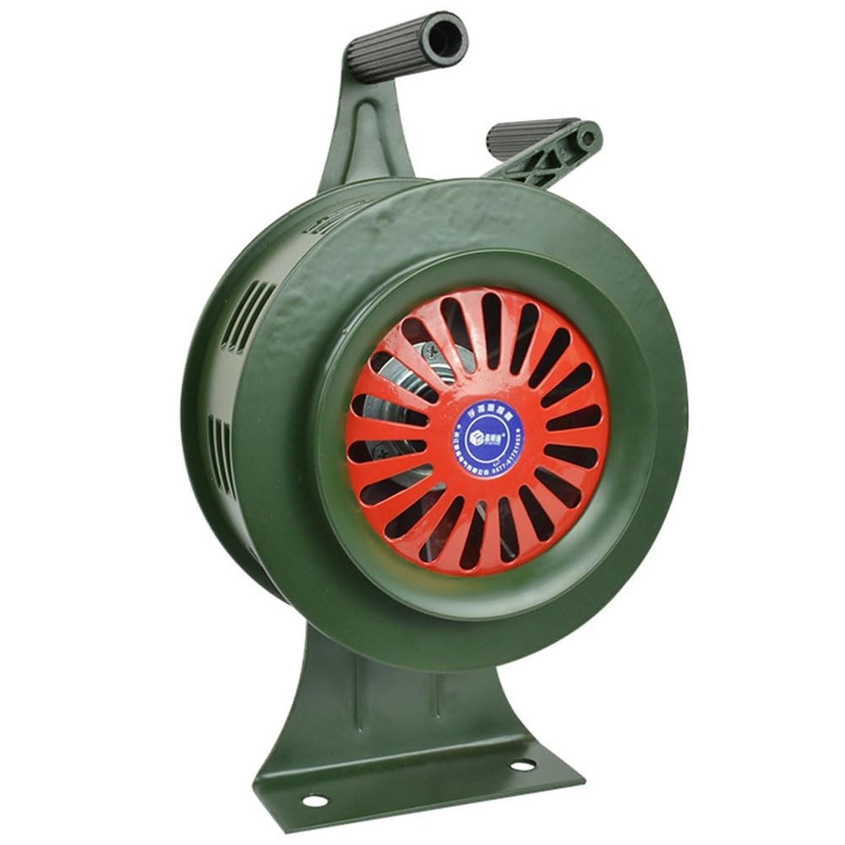 Amazon.co.jp: 手持ち型空襲サイレン、手回しサイレンホーン、手回し