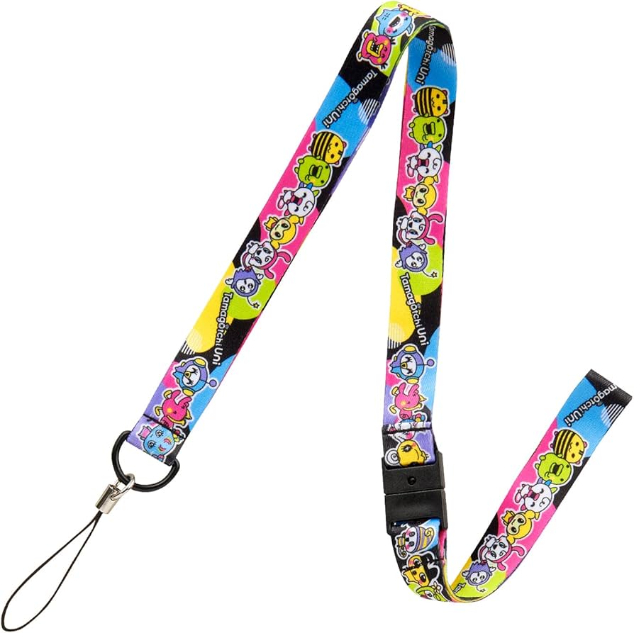 Amazon | [BANDAI] Tamagotchi Uni ネックストラップ Unique Black