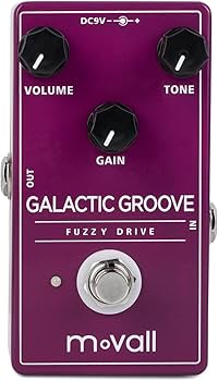 Amazon.com: Movall MP102 Galactic Groove Fuzzy Drive - Fuzz Guitar