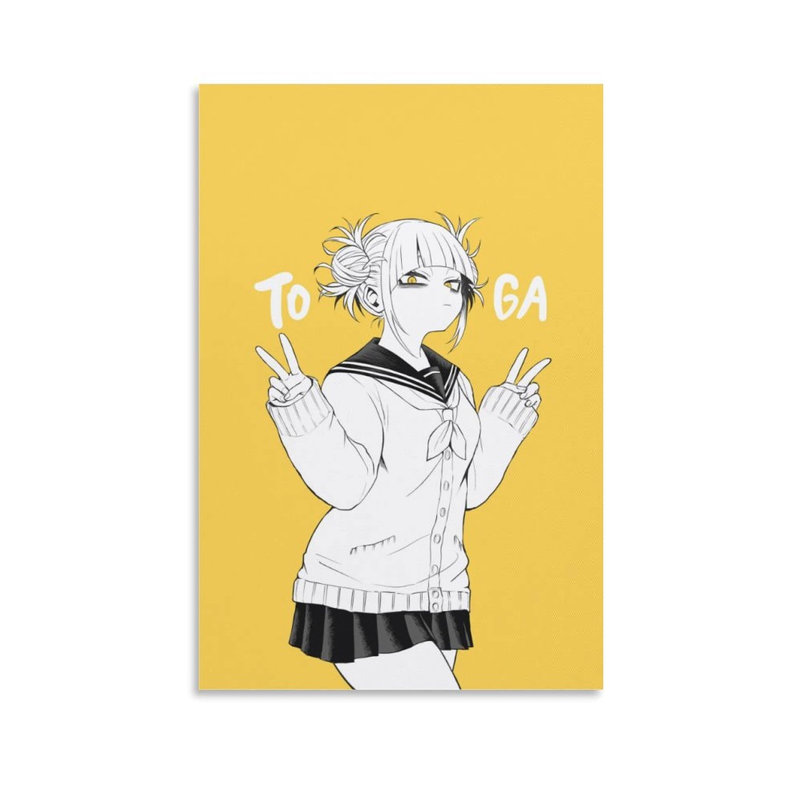 Amazon.co.jp: ヒロアカ トガヒミコ アートポスター 飾り絵 かわいい