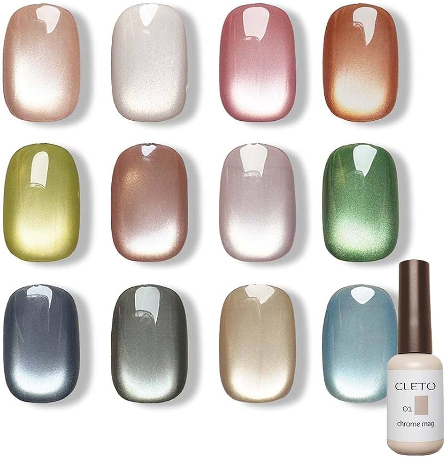 Amazon | CLETO クレト クロムマグ 12色セット 7g ジェルネイル