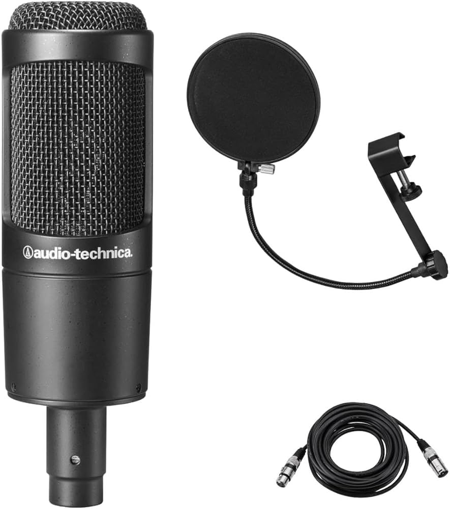 Amazon.com: Audio-Technica AT2035 Cardioid Condenser Side-Address