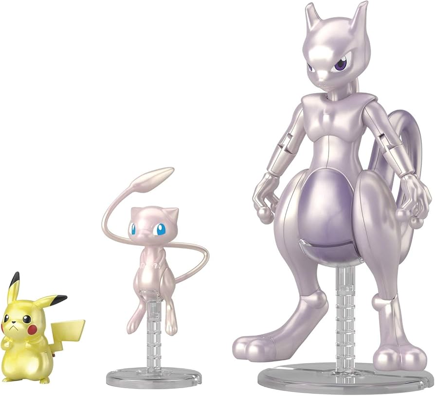 Amazon.co.jp: ポケモンプラモコレクション ミュウツー&ミュウ