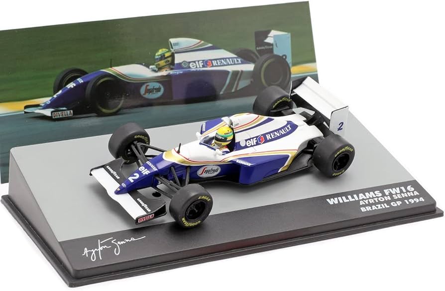 Amazon | 1/43 ウィリアムズ F1 FW16 1994 ブラジルGP アイルトン
