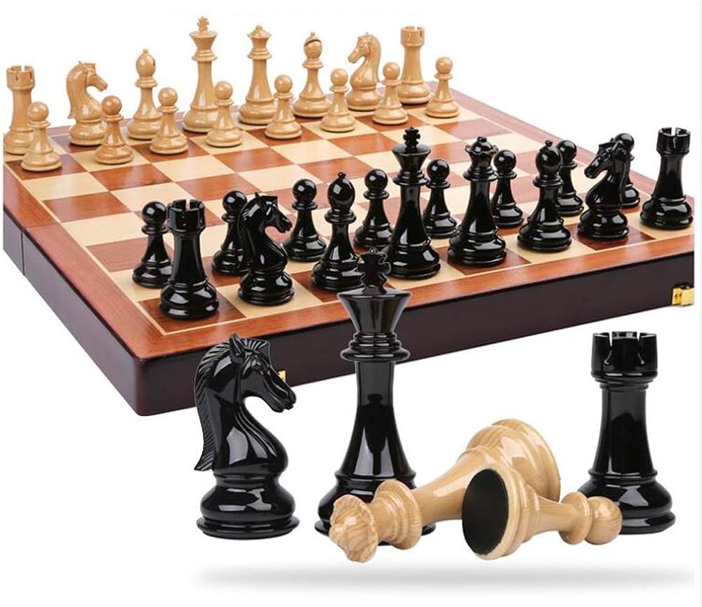 Amazon.co.jp: チェスセットチェス金属アクリルと亜鉛合金チェスの駒