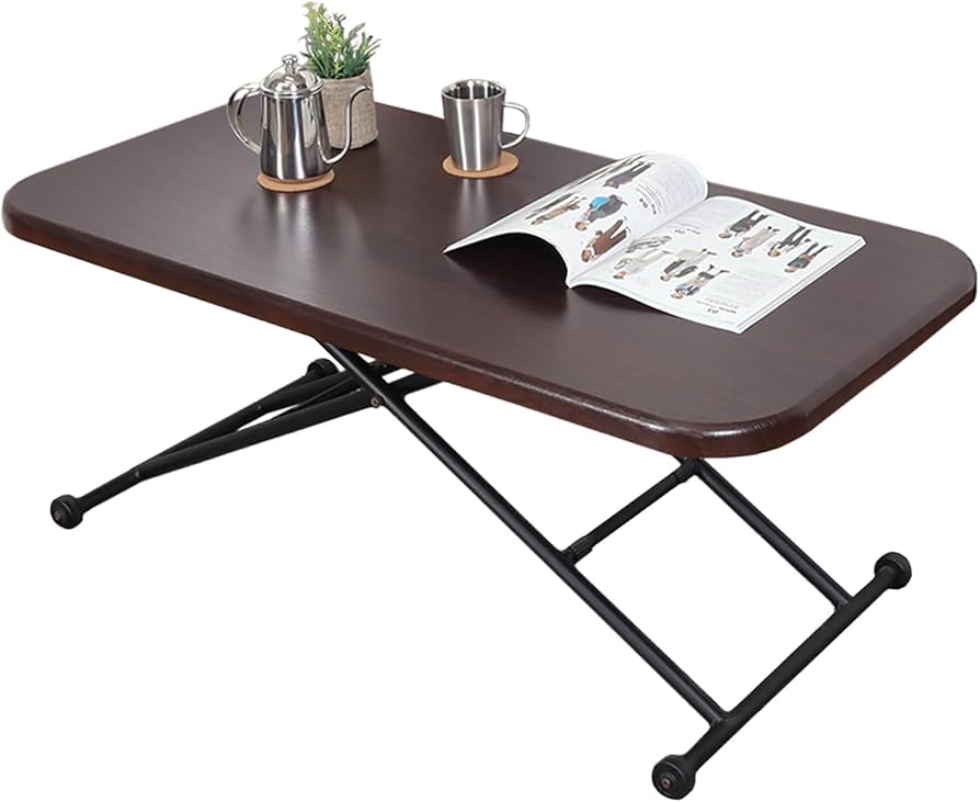 Amazon｜不二貿易(Fujiboeki) 昇降式テーブル センターテーブル 幅120