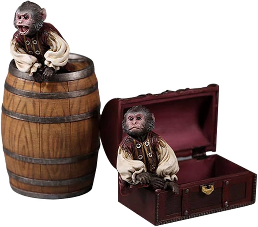 Amazon.co.jp: Mr.Z 1/6 サイズ モンキー サル 猿 パイレーツ 海賊