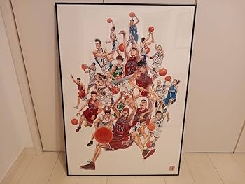 Amazon.co.jp: 額縁セット スラムダンク A全 ポスター 原作 ジャンプ