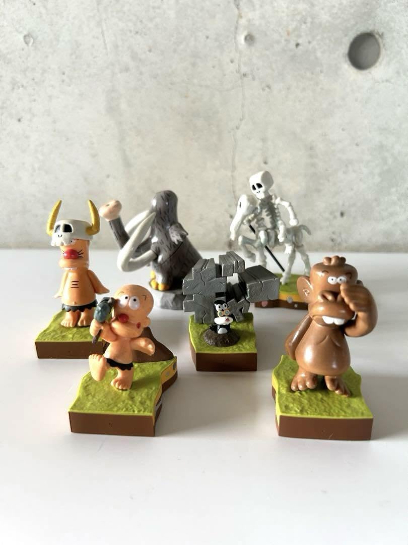 Amazon | はじめ人間ギャートルズ 原始的コレクション フィギュア 5種