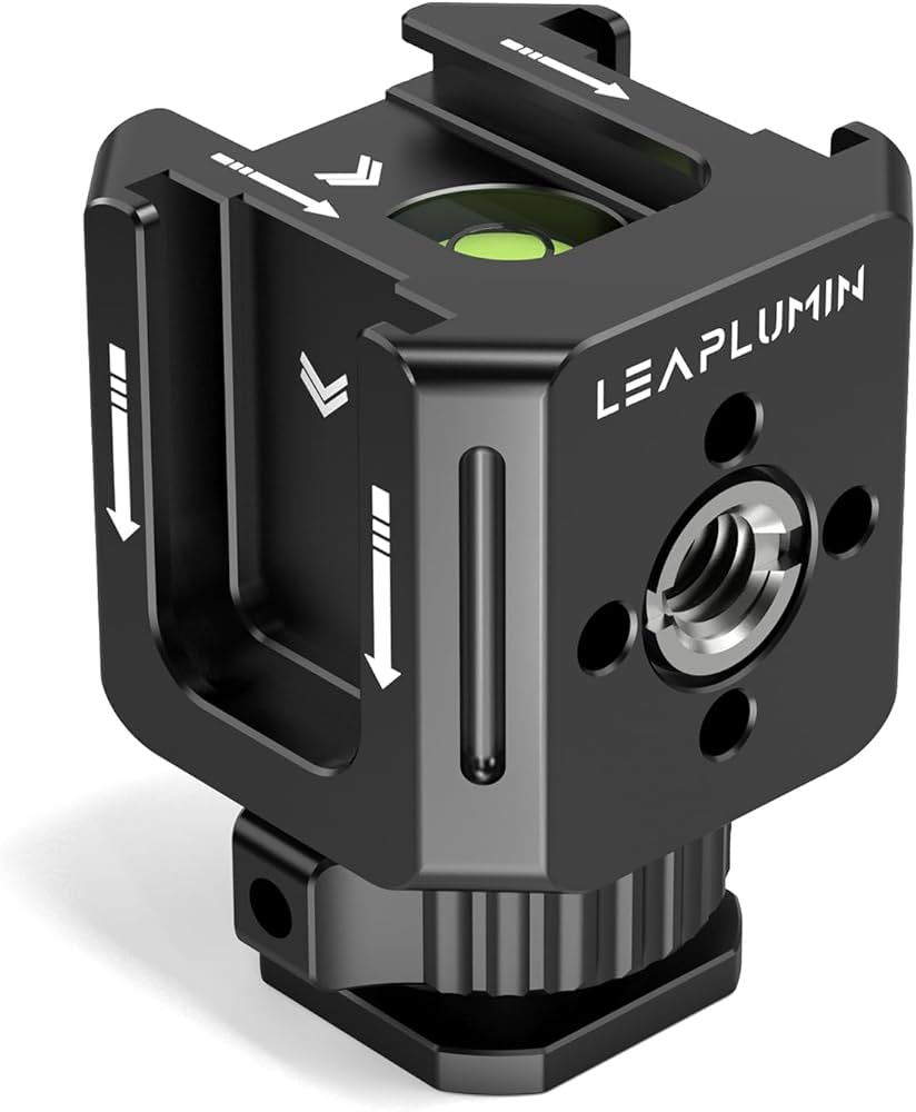 Amazon | Leaplumin ホットシューアダプター 3コールドシューマウント