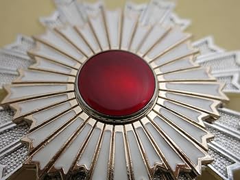 Amazon.co.jp: 勲二等旭日章 勲章 精密複製 日本陸海軍 大日本帝国