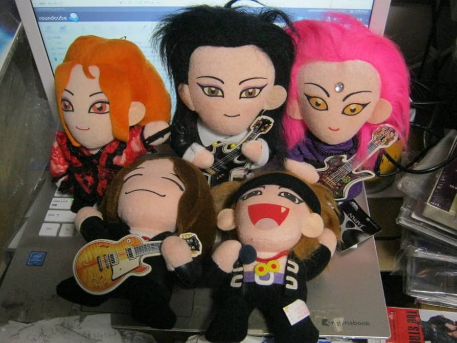 Amazon.co.jp: X JAPAN X / UFO Catcher 5 Piece Plush Toy Set with