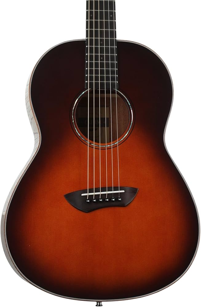 Amazon.com: Yamaha CSF3M TBS All-Solid Parlor Size Acoustic Guitar