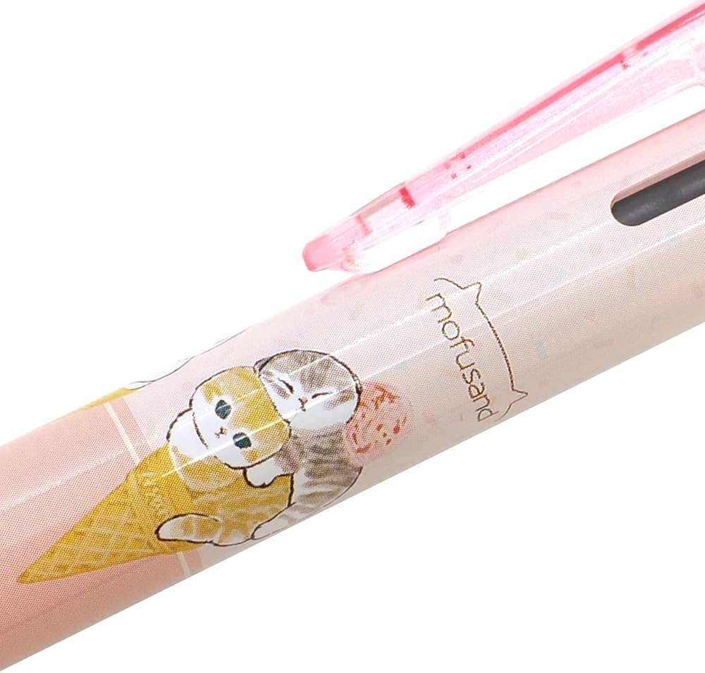 Amazon | サンスター文具 mofusand 多色ペン フリクションボール3