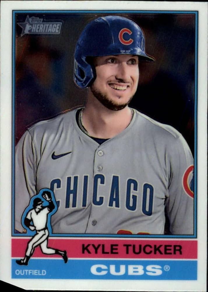 Amazon.com: 2025 Topps Heritage Baseball Chrome #227 Kyle Tucker