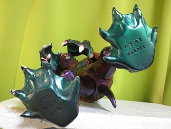 Amazon.co.jp: シカルナ工房 河覇 カッパ 河童 フィギュア 30㎝ : おもちゃ