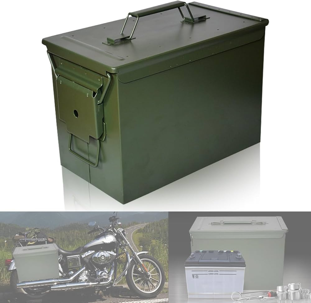 Amazon.co.jp: WinJapan 弾薬箱 アンモボックス 工具箱 バッテリー保管