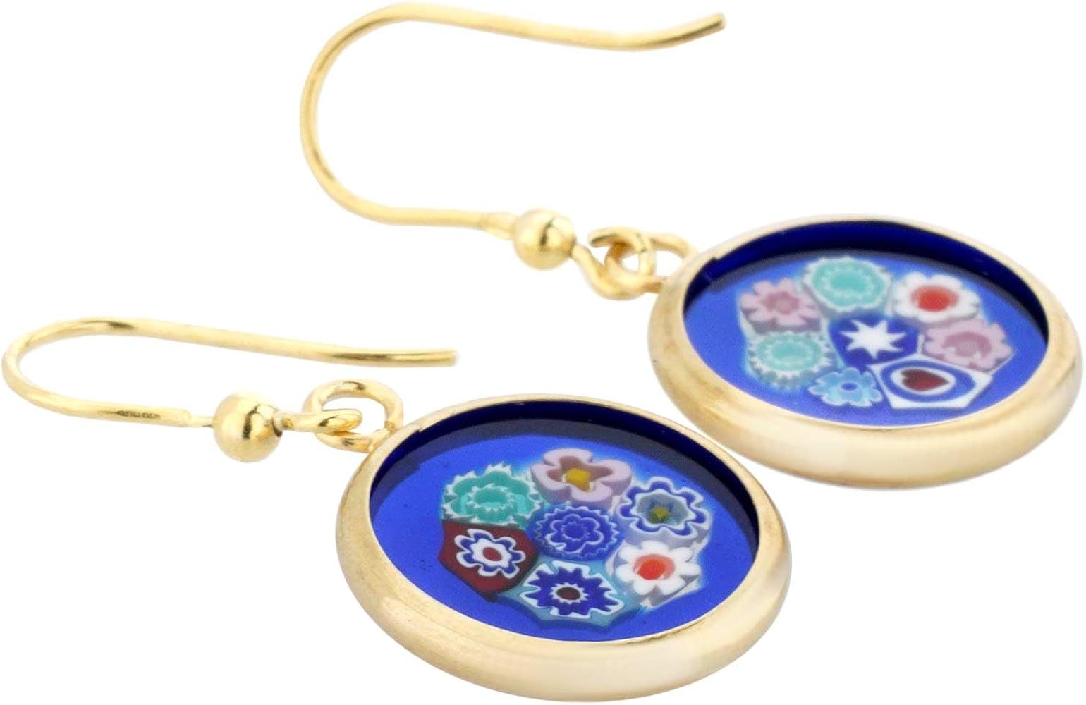 Amazon | GlassOfVenice ムラーノガラス ミルフィオリ ラウンド