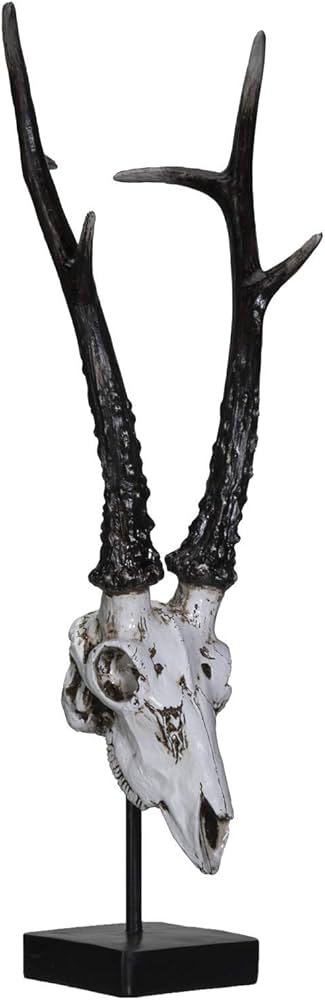 Amazon.co.jp: SUMMIT COLLECTION ポリストーン 鹿の頭蓋骨 金属製