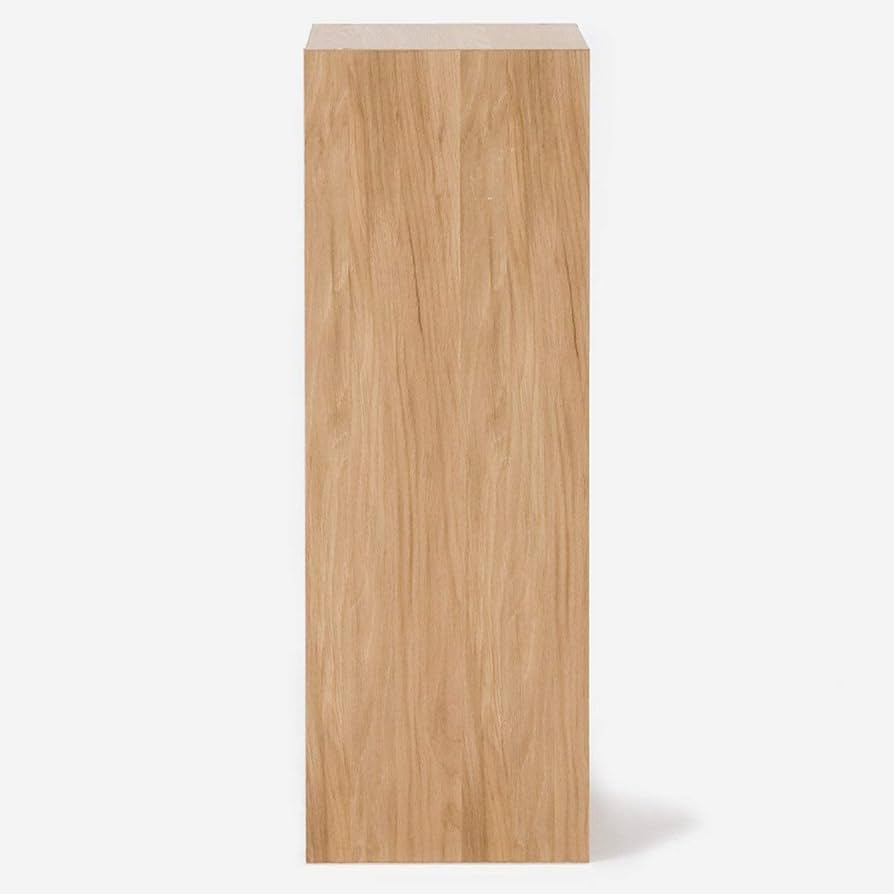 Amazon｜無印良品 スタッキングシェルフ・2段+追加2段 オーク材