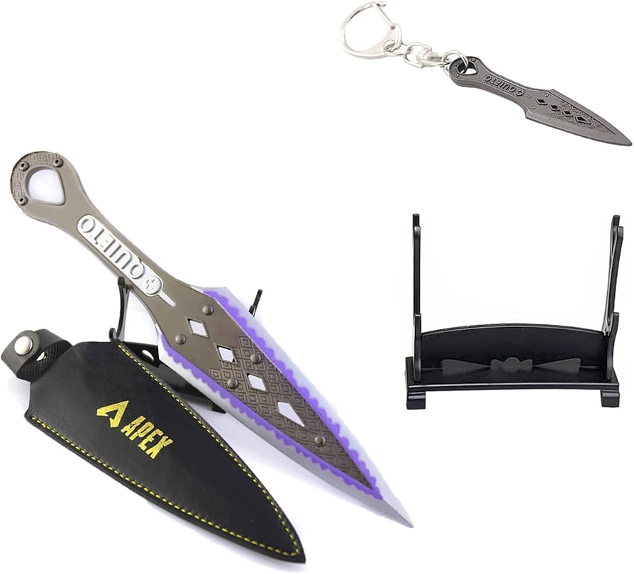 Amazon.co.jp: レイス クナイ 実物大 革鞘付き エーペックス