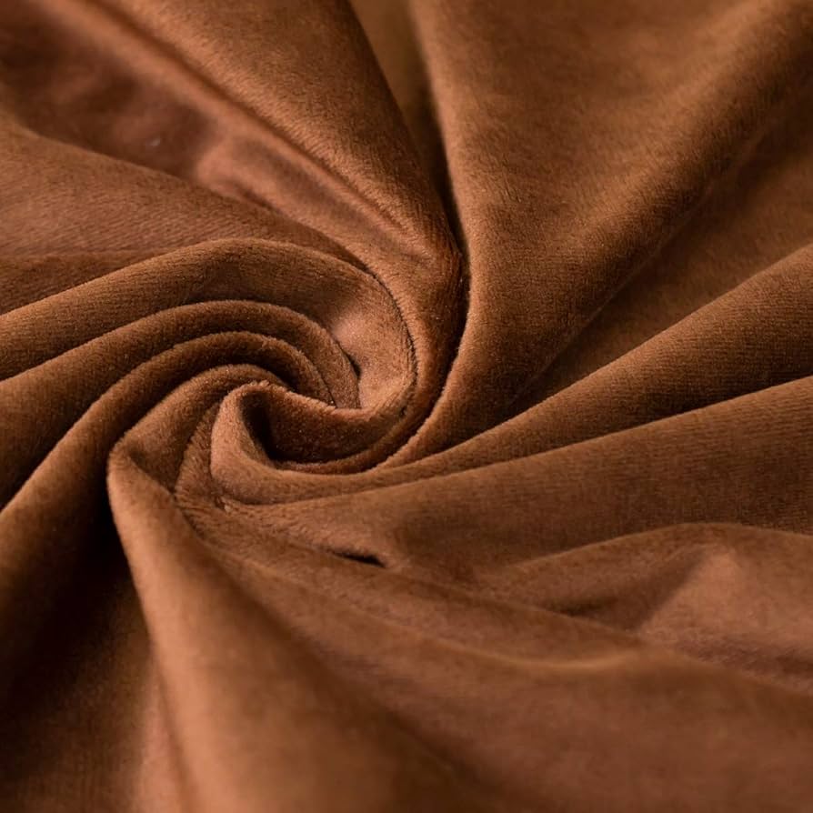 Amazon.co.jp: 入手困難 ダークブラウン S-0036 ソフトボア生地