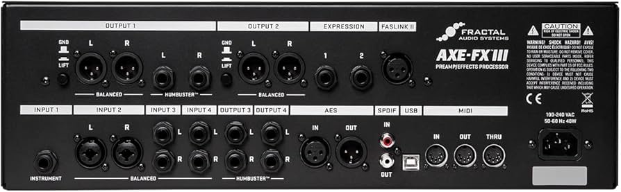 Amazon | Fractal Audio Systems Axe-Fx III MARK II マルチ