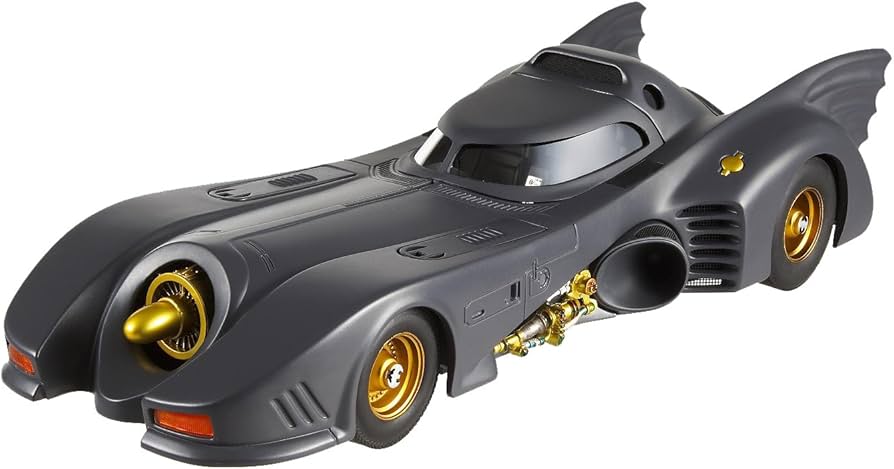 Amazon.co.jp: マテル 1/18 バットモービル バットマン 1989 マット