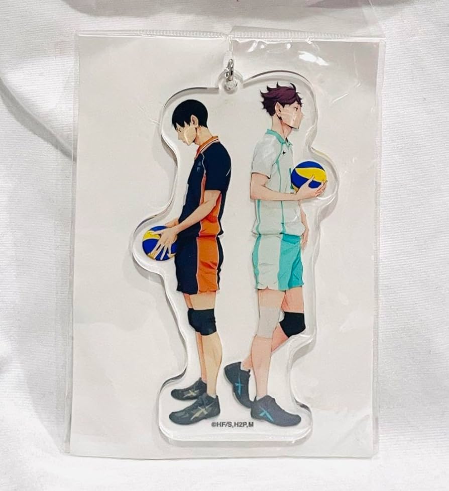 Amazon.co.jp: ハイキュー 及川徹 影山飛雄 アクリルキーホルダー