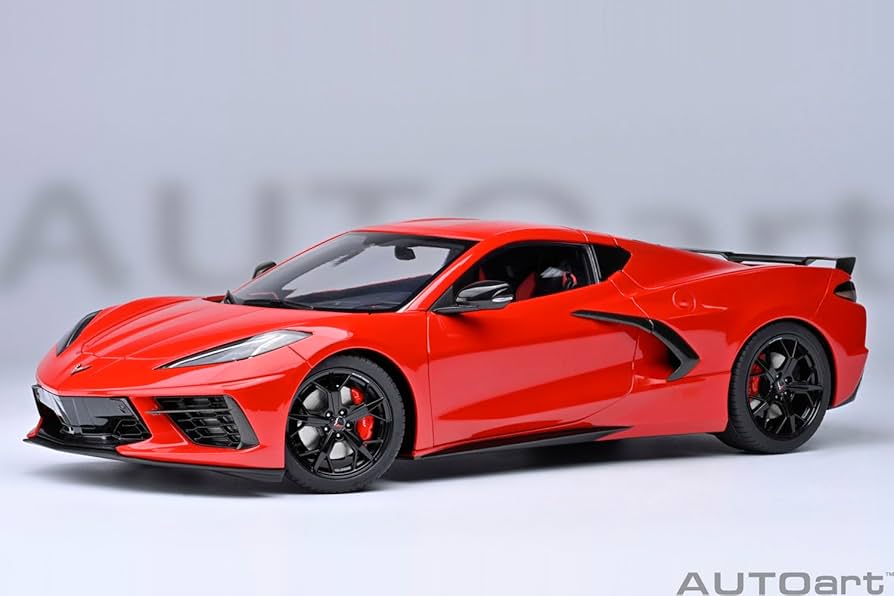 Amazon | オートアート (AUTOart) 1/18 シボレー コルベット (C8