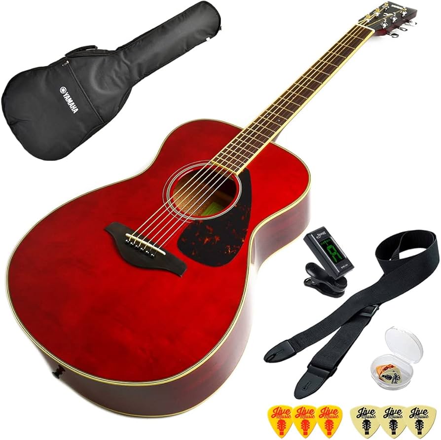 Amazon | アコースティックギター 初心者 セット YAMAHA FS820 RR