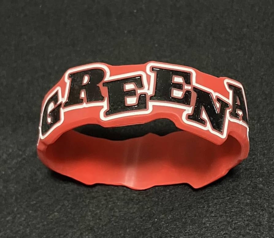 Amazon.co.jp: ※※ Mrs.GREEN APPLE ラバーバンド 赤 ミセス ラババン