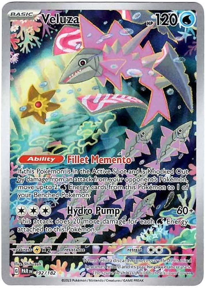 Amazon.co.jp: ポケモン - Veluza 192/182 - パラドックスリフト