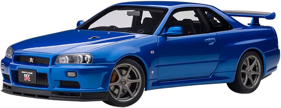 Amazon.co.jp: AUTOart 1/18 ニッサン スカイライン GT-R (R34) V