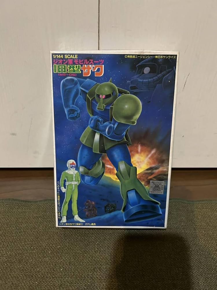 Amazon.co.jp: ① 1/144 旧型ザク エラーパッケージ プラモデル 旧