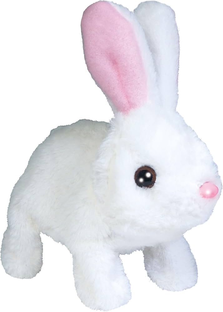 Amazon.co.jp: HAC おさんぽ うさぎちゃん うさぎ 約W9×D14.5×H16.5cm