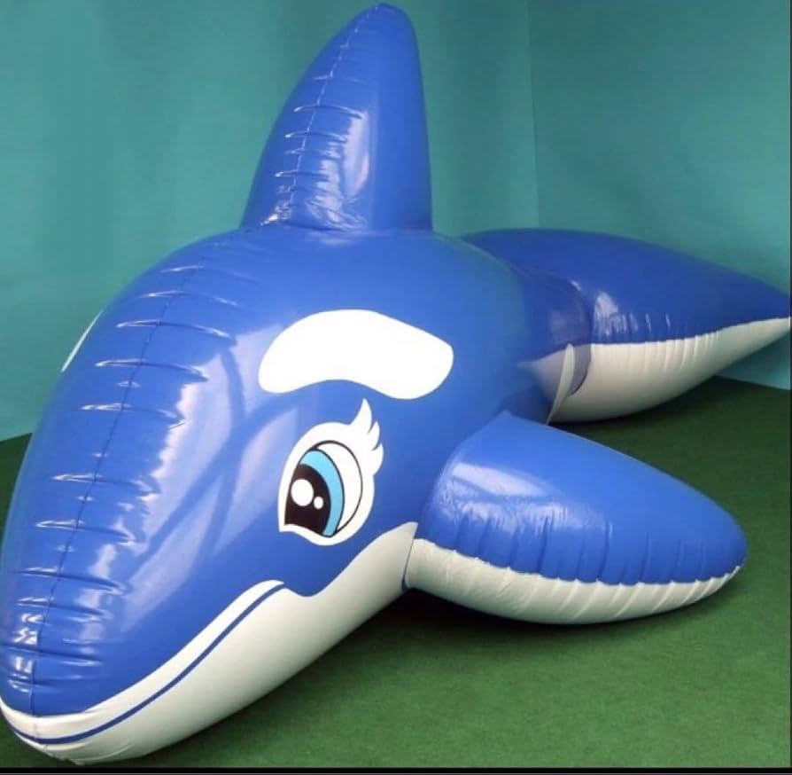 Amazon.co.jp: シャチ ブルー ツヤあり フロート 空気ビニール風船