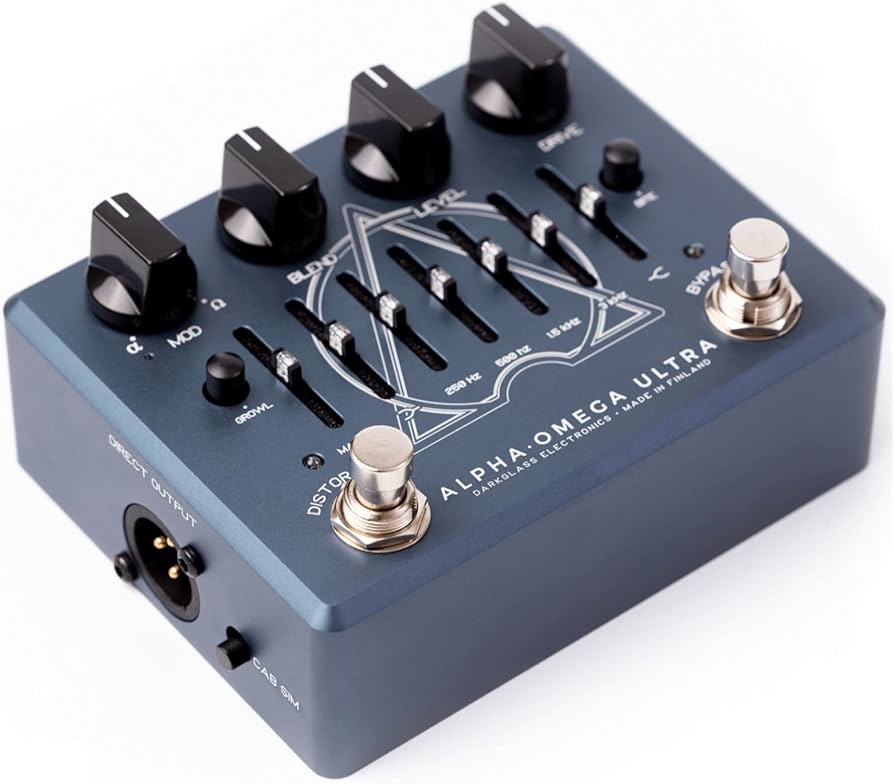 Amazon｜Darkglass Electronics ALPHA OMEGA ULTRA v2 with Aux-In