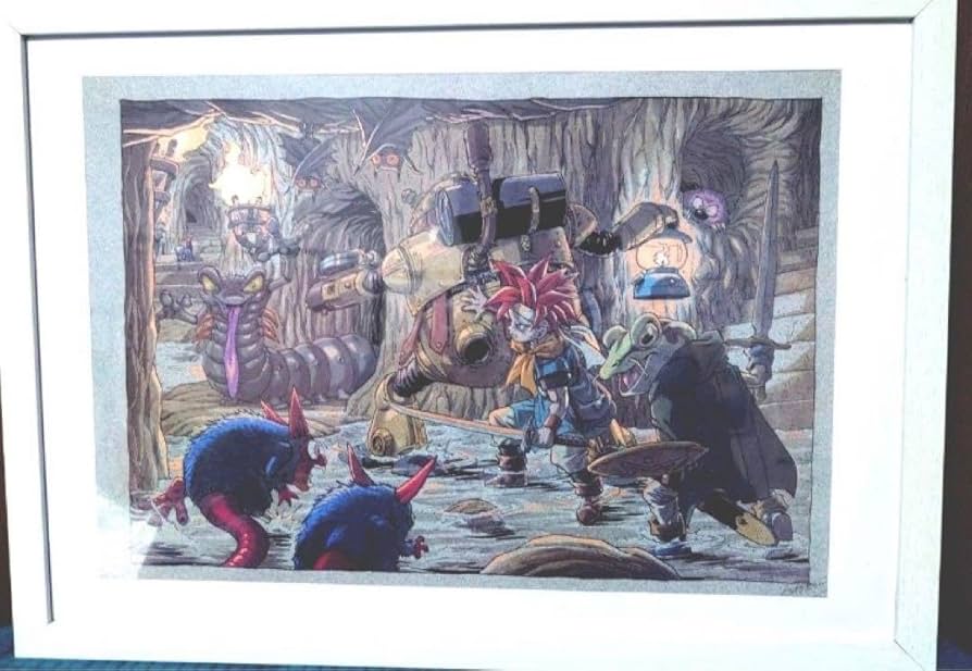 Amazon.co.jp: クロノトリガー 複製原画 鳥山明 イラスト ゲーム