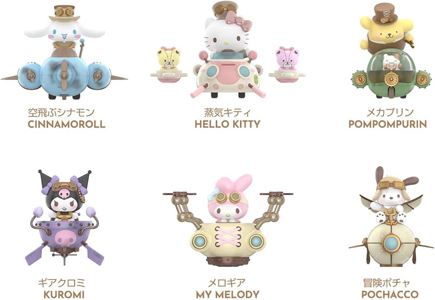 Amazon | TOP TOY サンリオ(SANRIO)キャラクターズ・スチームパンク