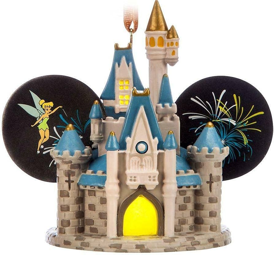 Amazon.com: New Cinderella Castle Light-up Ear Hat Ornament - Walt