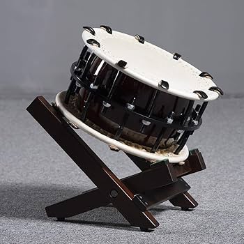 Amazon | 締太鼓台 太鼓スタンド 締太鼓用座り台 木製 | 太鼓 | 楽器