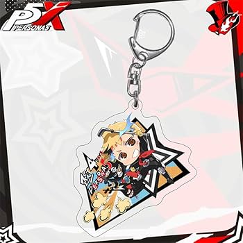 Amazon.co.jp: ペルソナ5 キーホルダー P5X 雨宮蓮 坂本竜司 高巻杏