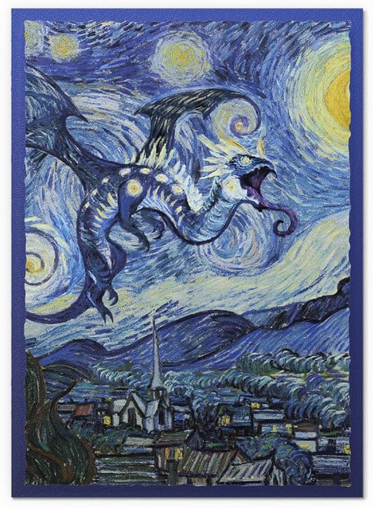 Amazon.co.jp: ドラゴンシールド 星月夜 マット デュアルアートカード