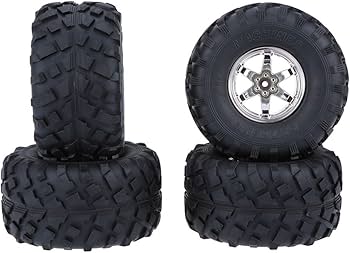 Amazon | GoolRC 4本/セット 1/10 モンスター トラック タイヤ Traxxas